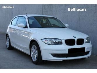 bmw série 1 116i 122ch auto. 3 portes siegchauf/parksensor/ja/gar12mois