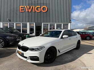 bmw serie 5 3.0 530 d 265 ch pack m bva - harman kardon - sièges av chauffants - toit ouvrant - caméra 360