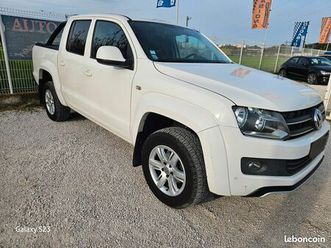 volkswagen amarok double cabine 2l bitdi 180cv 4 motion trendline boite automatique 2016
