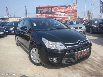 citroën c4 1.6 hdi 110ch exclusive * boite auto * gps bluetooth radar régulateur clim * entretien à jour * paiement en 4x