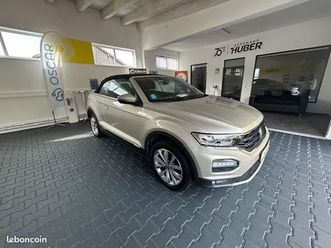 volkswagen t-roc cabriolet style 1.5 150ch - car play - virtual cokpit - dsg