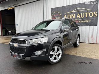 chevrolet captiva 2.2 vcdi 185chx awd bva/7 places/cuir/suivi entretien disponible f