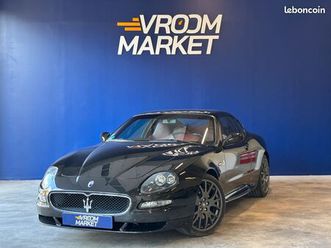 maserati gransport 401ch - 2006 - 72 000 km - radar de recul - pack carbone - cuir etendu