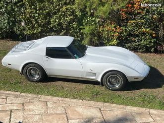 chevrolet corvette c3 1977 - historique ok