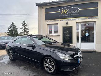 mercedes-benz classe e (207) phase 2 coupé 200 2.0 i 16v 7g-tronic 184 c