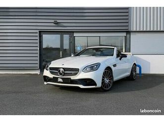 mercedes slc 43 amg v6 390 (2019, 390ch) / immatriculation française / blanc diamant