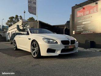 bmw serie 6 m6 cabriolet - bv dkg drivelogic cabriolet f12 m6