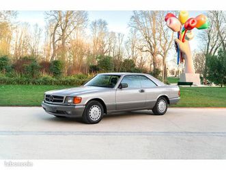 mercedes 500 sec / phase 2 / smoke silver / brazil leather