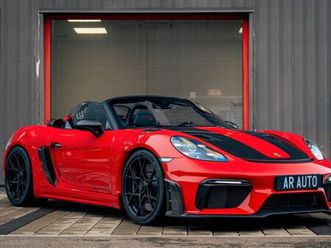 porsche 718 spyder rs 4.0 500 ch pdk weissach première main origine france malus payé xpel complet