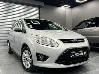 ford grand c-max 2.0 tdci 140 finition titanium - boite automatique - distribution à jour - portes coulissantes - attelage