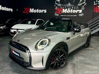 mini cooper cabriolet 1.5i 136ch dct7 edition premium plus•full options•jantes 17p•caméra•radarsav/ar•cuir chauffants•gps•carplay sans fil•clim auto•lum d’ambia