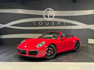 porsche 911 type 991 ph.2 cabriolet carrera s 3.0 420 ch pdk / 2ème main / française / pdcc / roues directrices / + de 22 700 d’options