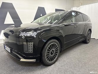 110 kwh 307 hv awd calligraphy 6p*tyylikäs iso hyundai uutuus 6paikkainen ioniq9,2xrenkaat,hieno ja ajaton musta!*