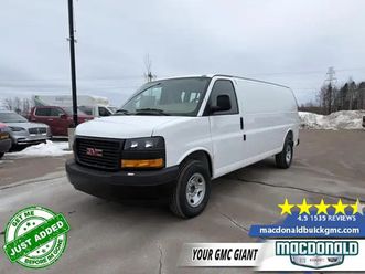 2026 gmc savana cargo van 2500 155 - audio system - $446 b/w