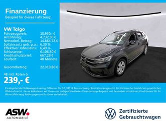 taigo life 1.0 tsi led navi pdc vc ahk