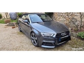 audi a3 cabriolet tfsi 190 s tronic 7 s line plus *surequipee* (détail en annonce)