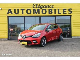 renault clio iv 0.9 tce 90 ch gt line/gpscamera/sieges chauffants