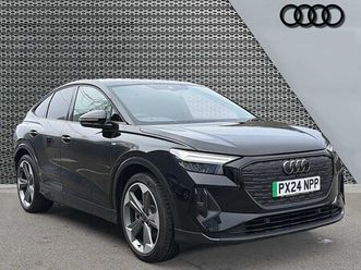 audi q4 sportback e-tron black edition 45
