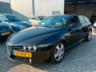 alfa romeo 159 sportwagon 2.2 jts selespeed ti 2010 zwart xe — alfa romeo — marktplaats
