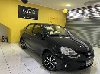 toyota etios platinum 1.5 flex 16v 4p aut. 2017