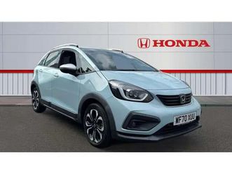 honda jazz crosstar 1.5 i-mmd hybrid crosstar ex 5dr ecvt hatchback 2021, 13175 miles, £20058 - 33218814 - exchangeandmart.co.uk