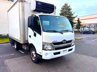 2018 hino 155 refrigerated truck diesel - backup camera