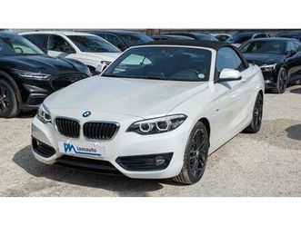 bmw 218 218d cabrio advantage 150cv drive mode navigatore