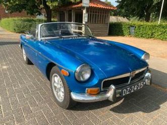 mg-b roadster blauw — mg — marktplaats