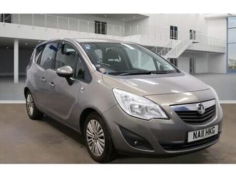 2011 vauxhall meriva 1.4 excite (100ps) 1398cc