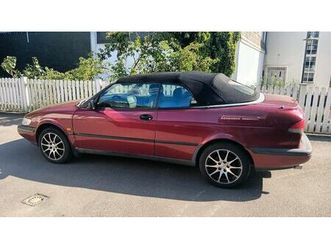 saab 900 s cabrio klima ledersitze - 1. lack - sehr guter zustand