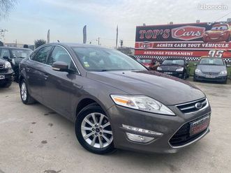 ford mondeo iii 2.0 tdci 140ch titanium * gps clim régulateur bluetooth jantes alu * 1 ère main * crit'air 2 * carnet + historique d'entretien à jour