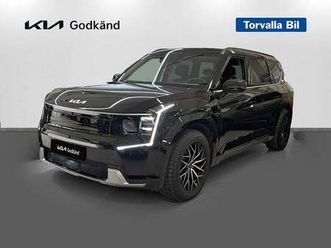kia ev9 awd plus 7-sits 385hk/vhjul/360kam/moms/*kia godkänd*