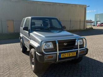daihatsu feroza 1.6 cabriotop 4wd 1997 grijs — daihatsu — marktplaats