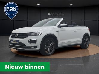 volkswagen t-roc cabrio 1.5 tsi r-line | trekhaak | navigatie | camera | stoelverwarming | acc | carplay | 18|
