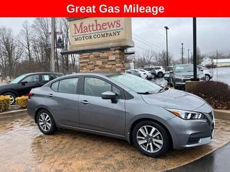 used 2020 nissan versa 1.6 sv