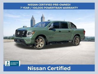 certified 2024 nissan titan sv