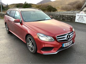 2015 mercedes-benz e class e220 bluetec amg line 5dr auto cdi