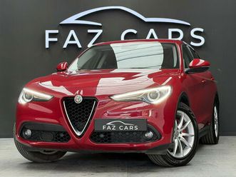 alfa romeo stelvio 2.2 jtd super * 1er prop + camera + gps + tva *