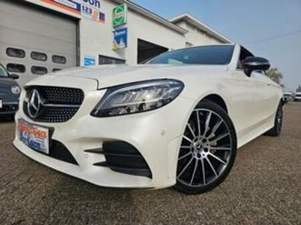 ② c 200 cabriolet mhe amg line, full option! — mercedes-benz — 2ememain