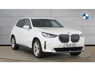 bmw x3 20 xdrive xline 2.0 5dr