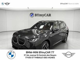 bmw x3 2025 - sophistograu metallise métallisée - x3 30e xdrive 299 ch bva8