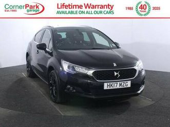 2017 ds automobiles ds 4 crossback 1.6 bluehdi crossback 5dr diesel eat6 euro 6 (start/stop) (120 ps) ha...