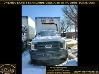 2018 ford f-550 f-550 - atc mid temp reefer + standby - gasoline