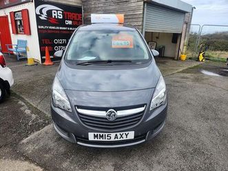 vauxhall meriva exclusiv 1.7cdti 110ps auto (a/c)