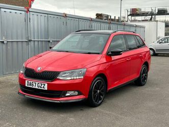 2017 skoda fabia monte carlo tsi pano roof sat nav estate petrol manual