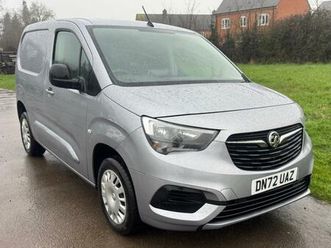 2022 vauxhall combo pro 1.5 turbo d 100ps l1 swb grey van *26,685 miles*