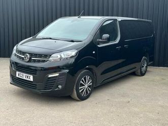 2021 vauxhall vivaro 2.0 turbo d 3100 sportive l2 h1 euro 6 (start/stop) 5dr panel van diesel manual
