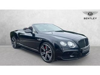 bentley continental gtc 4.0 v8 s - mulliner driving spec - sports exhaust convertible 2018, 19373 miles, £73990 - 33222407 - exchangeandmart.co.uk