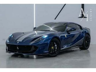 ferrari 812 superfast 2021 ferrari 812 superfast, with service contract, fully loaded, excellent condition