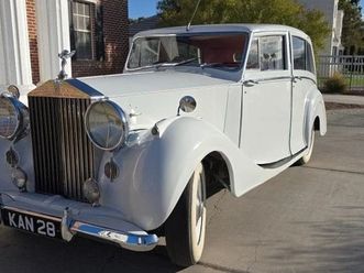 1948 rolls-royce silver wraith silver wraith, fully restored top to bottom
